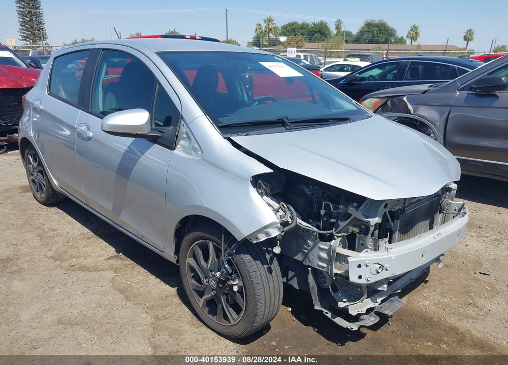 2015 TOYOTA YARIS SE VIN: VNKKTUD35FA015373