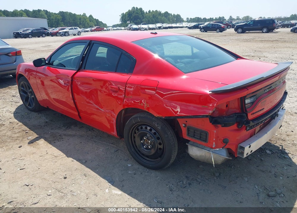 2019 DODGE CHARGER SXT RWD VIN: 2C3CDXBG0KH623397