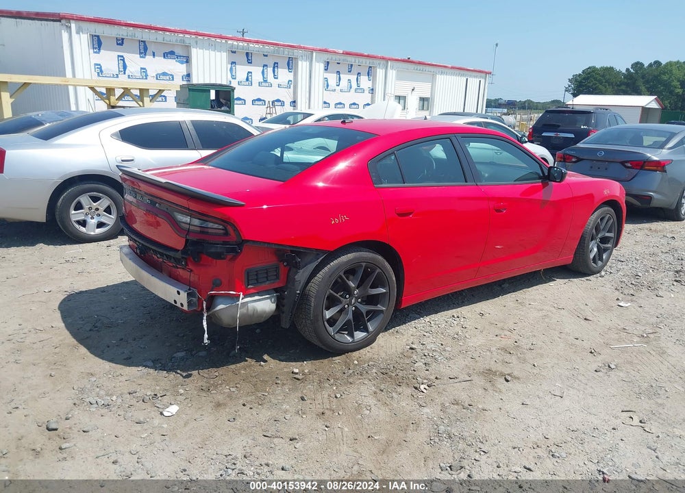 2019 DODGE CHARGER SXT RWD VIN: 2C3CDXBG0KH623397