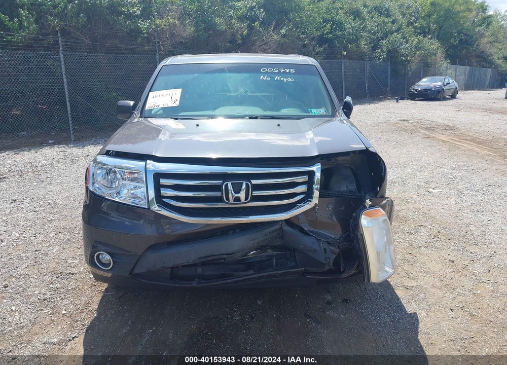 2015 HONDA PILOT EX VIN: 5FNYF4H45FB005785