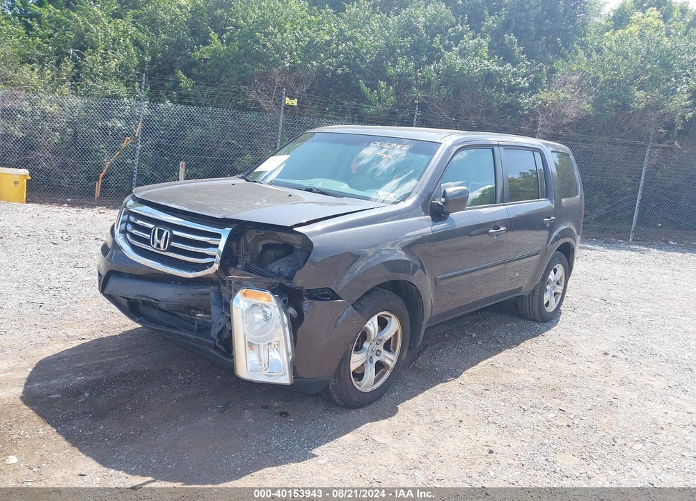 2015 HONDA PILOT EX VIN: 5FNYF4H45FB005785