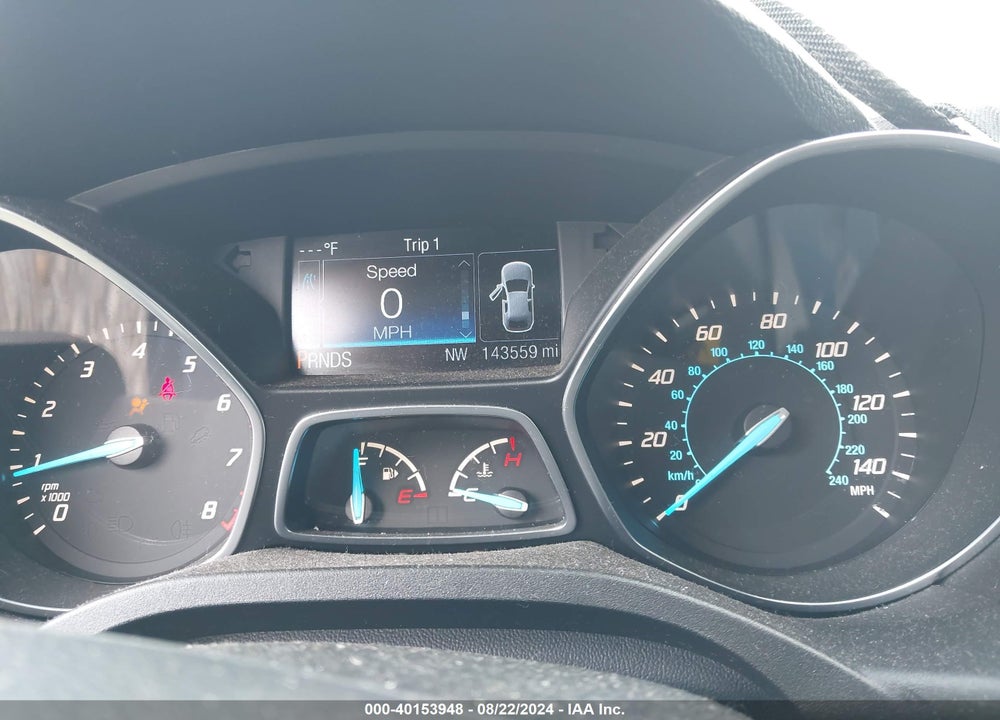 2016 FORD ESCAPE S VIN: 1FMCU0F76GUB43281