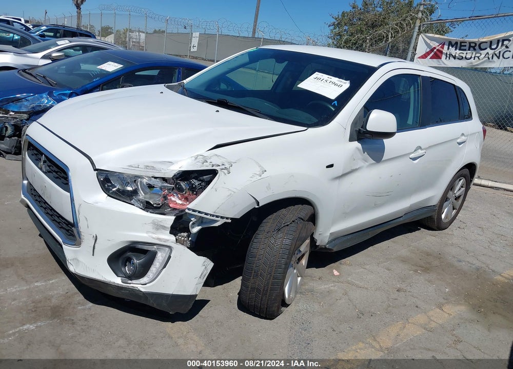 2015 MITSUBISHI OUTLANDER SPORT SE VIN: 4A4AP4AU8FE005248