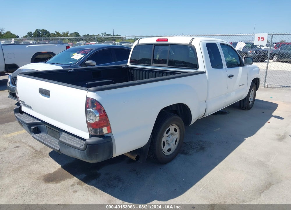 2011 TOYOTA TACOMA VIN: 5TFTX4CN3BX005484