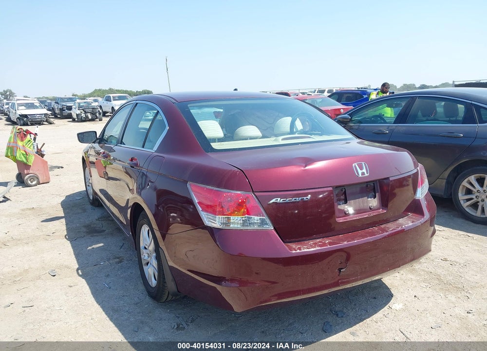 2009 HONDA ACCORD 2.4 LX-P VIN: 1HGCP26479A089444