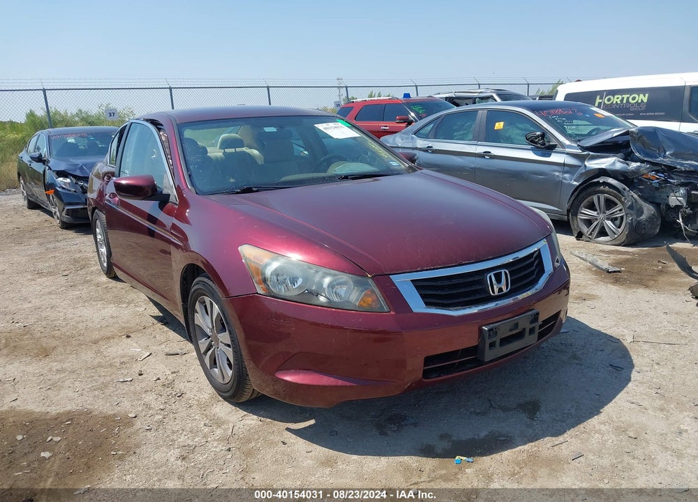 2009 HONDA ACCORD 2.4 LX-P VIN: 1HGCP26479A089444