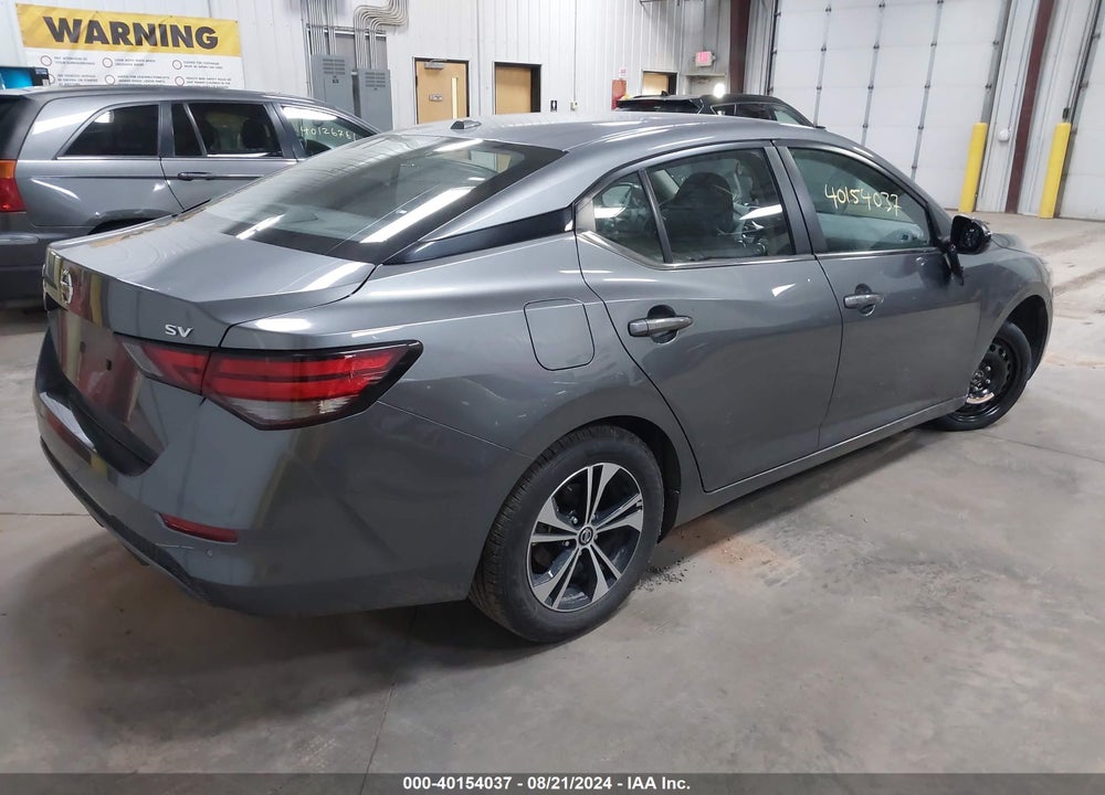 2022 NISSAN SENTRA SV XTRONIC CVT VIN: 3N1AB8CV9NY290677