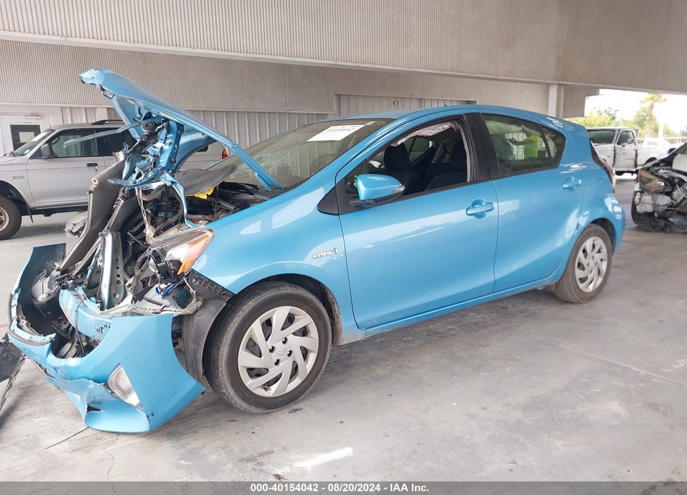 2015 TOYOTA PRIUS C TWO VIN: JTDKDTB3XF1094512