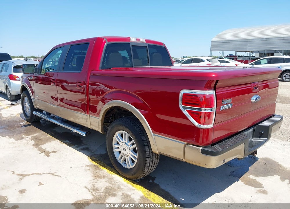 2014 FORD F-150 LARIAT VIN: 1FTFW1CT9EKD14584