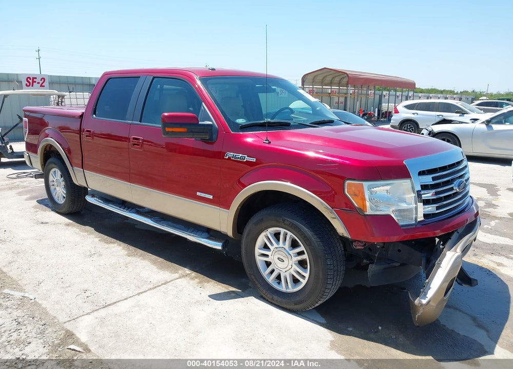 2014 FORD F-150 LARIAT VIN: 1FTFW1CT9EKD14584