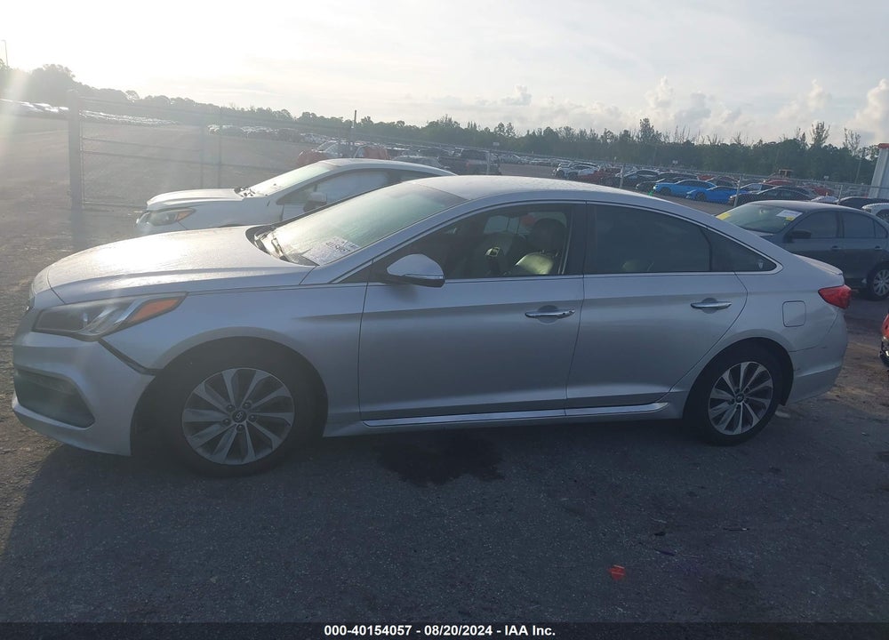 2015 HYUNDAI SONATA SPORT VIN: 5NPE34AF8FH059431