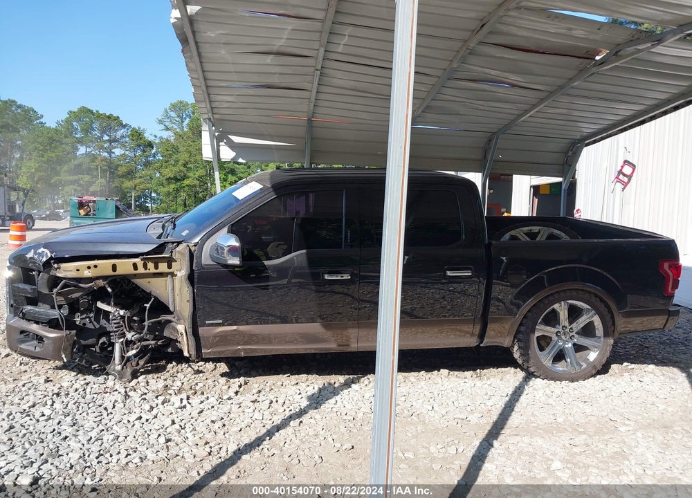 2015 FORD F-150 LARIAT VIN: 1FTEW1EG8FKD14542