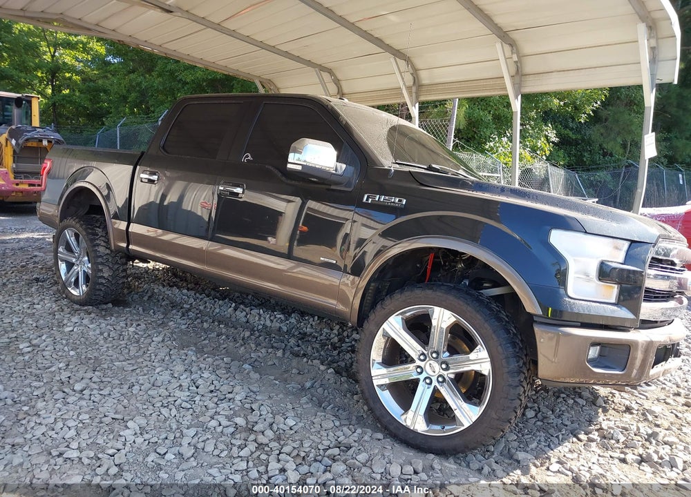 2015 FORD F-150 LARIAT VIN: 1FTEW1EG8FKD14542