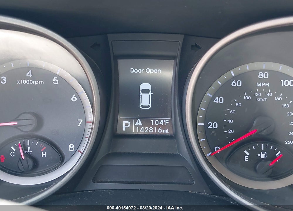 2016 HYUNDAI SANTA FE SPORT 2.4L VIN: 5XYZT3LB4GG346800