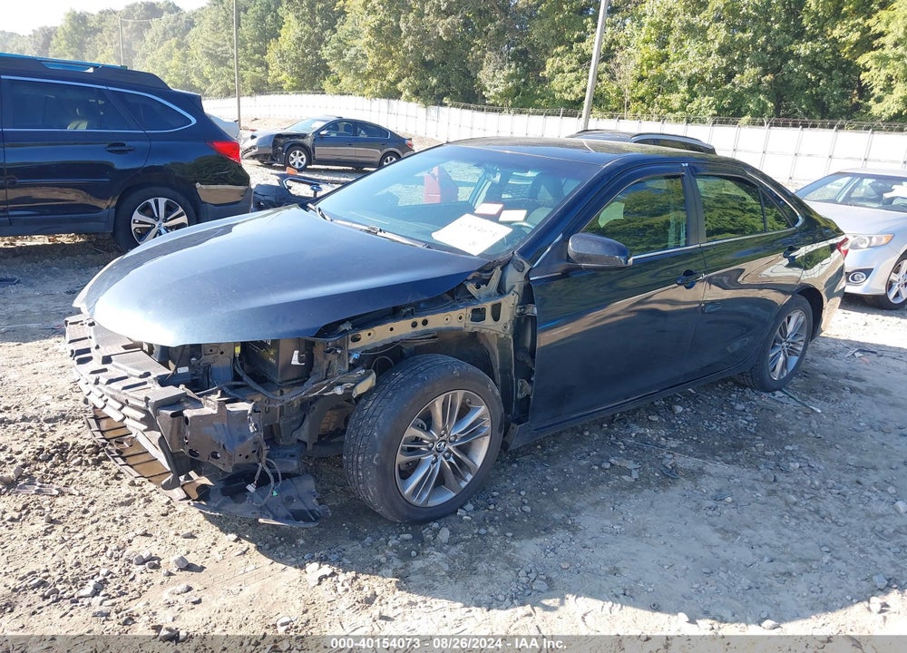 2015 TOYOTA CAMRY SE VIN: 4T1BF1FKXFU474802