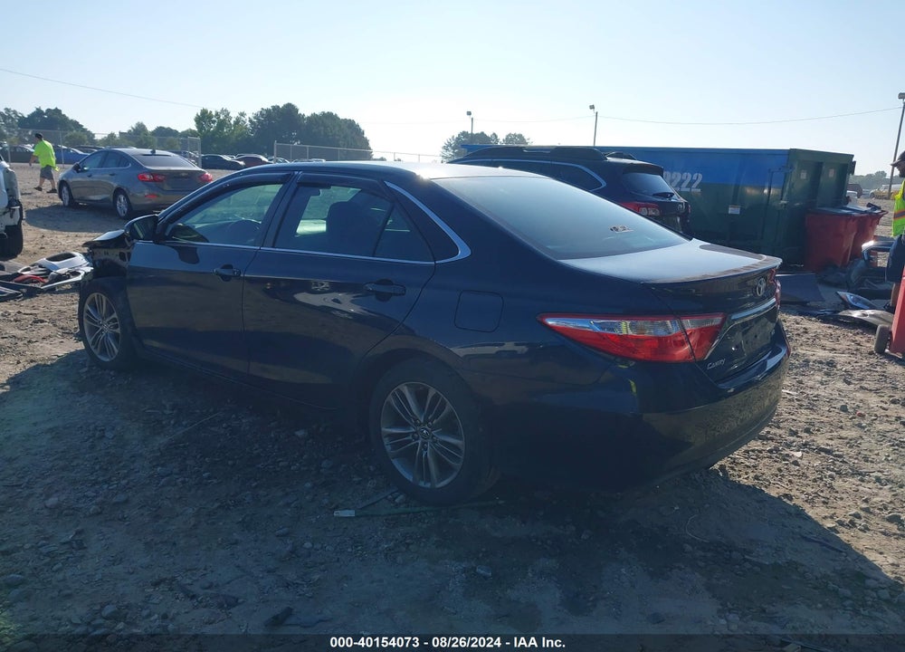 2015 TOYOTA CAMRY SE VIN: 4T1BF1FKXFU474802
