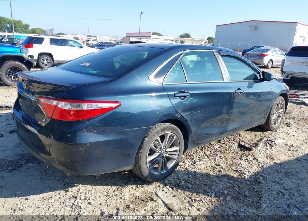 2015 TOYOTA CAMRY SE VIN: 4T1BF1FKXFU474802
