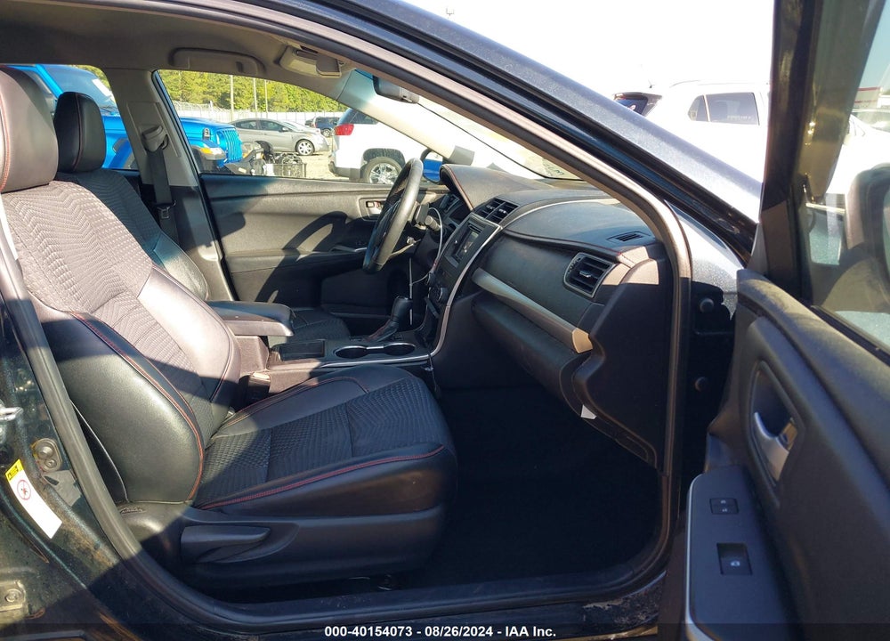 2015 TOYOTA CAMRY SE VIN: 4T1BF1FKXFU474802