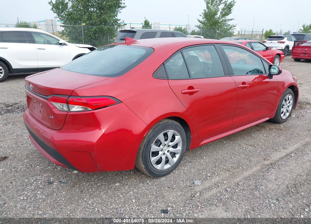 2021 TOYOTA COROLLA LE VIN: 5YFEPMAE0MP252894