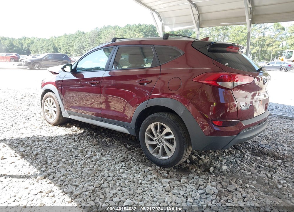 2018 HYUNDAI TUCSON SEL VIN: KM8J33A43JU600600