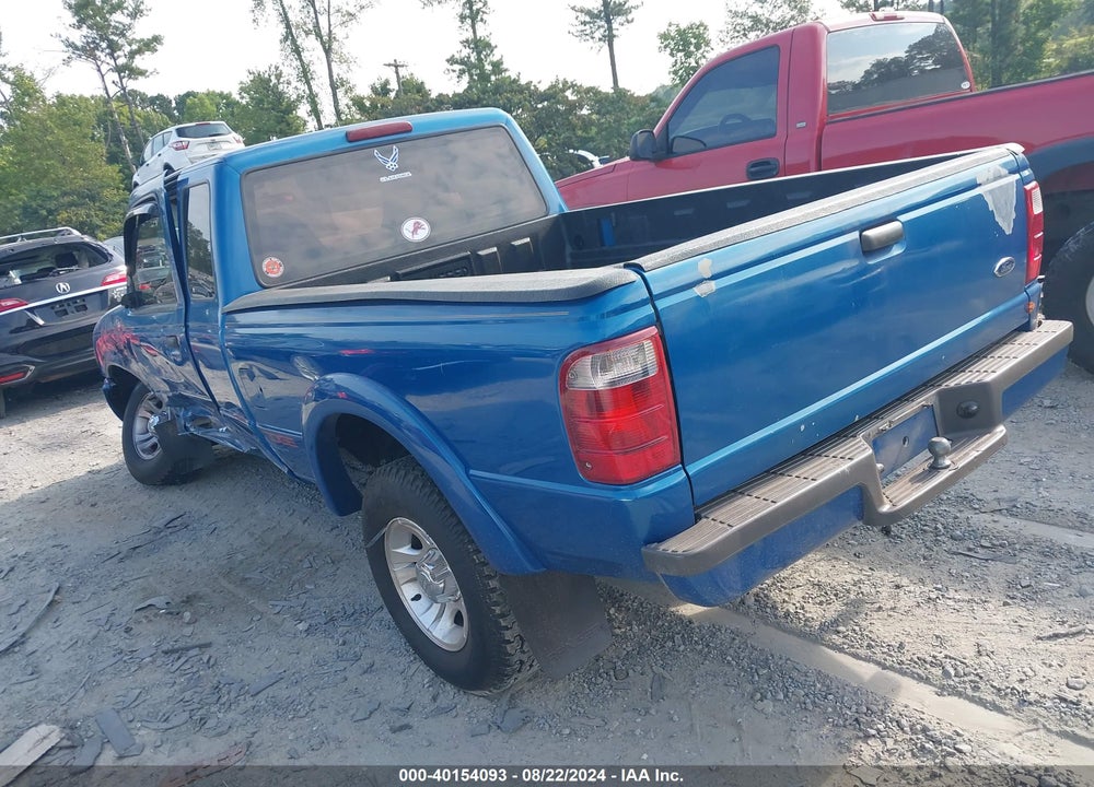 2001 FORD RANGER EDGE/XL/XLT VIN: 1FTYR14U81PA02938