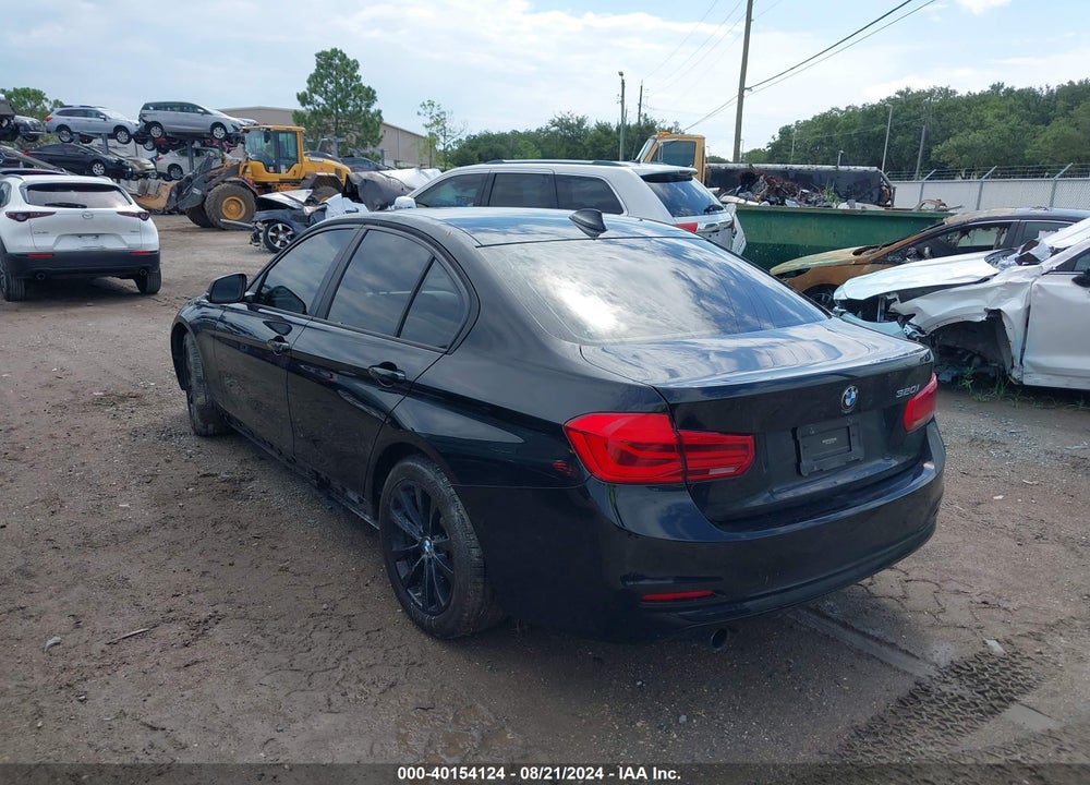 2016 BMW 320I VIN: WBA8A9C58GK616066