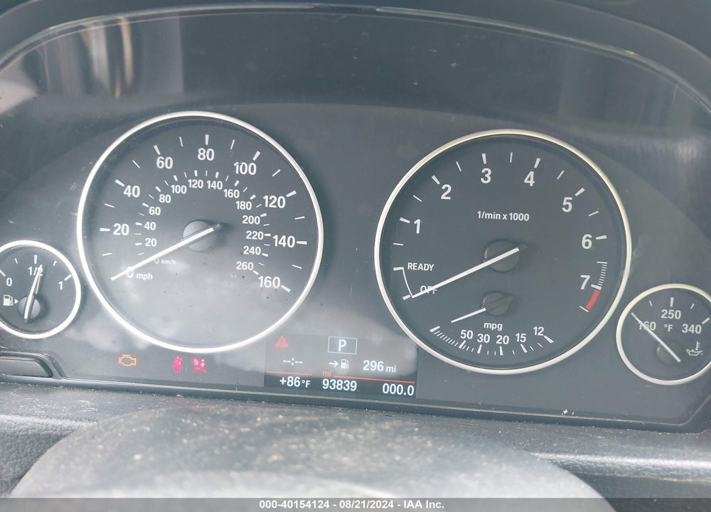 2016 BMW 320I VIN: WBA8A9C58GK616066