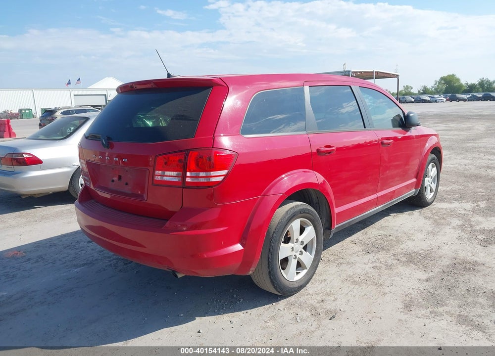 2013 DODGE JOURNEY AMERICAN VALUE PKG VIN: 3C4PDCAB3DT537040