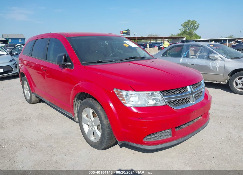 2013 DODGE JOURNEY AMERICAN VALUE PKG VIN: 3C4PDCAB3DT537040