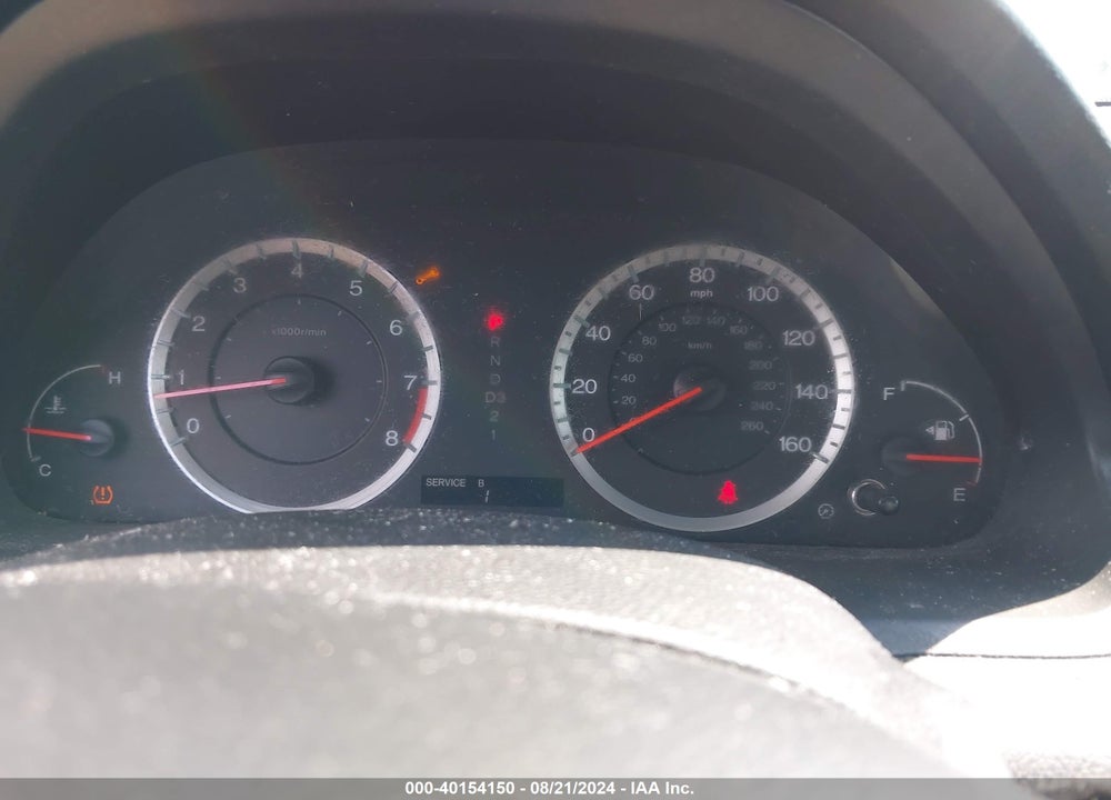 2009 HONDA ACCORD 2.4 EX VIN: 1HGCP26729A060136