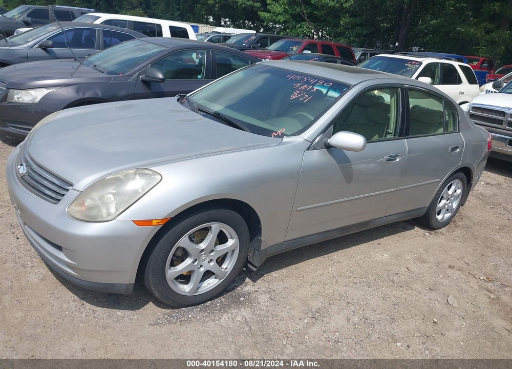 2004 INFINITI G35X VIN: JNKCV51F34M701286