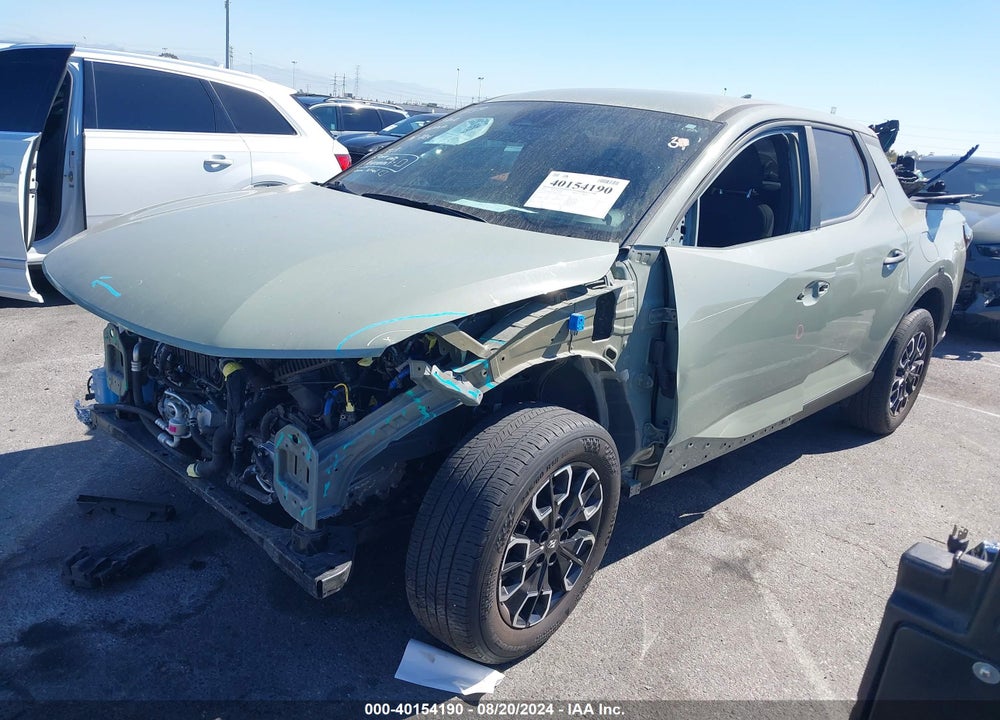 2022 HYUNDAI SANTA CRUZ SEL VIN: 5NTJBDAE7NH025070