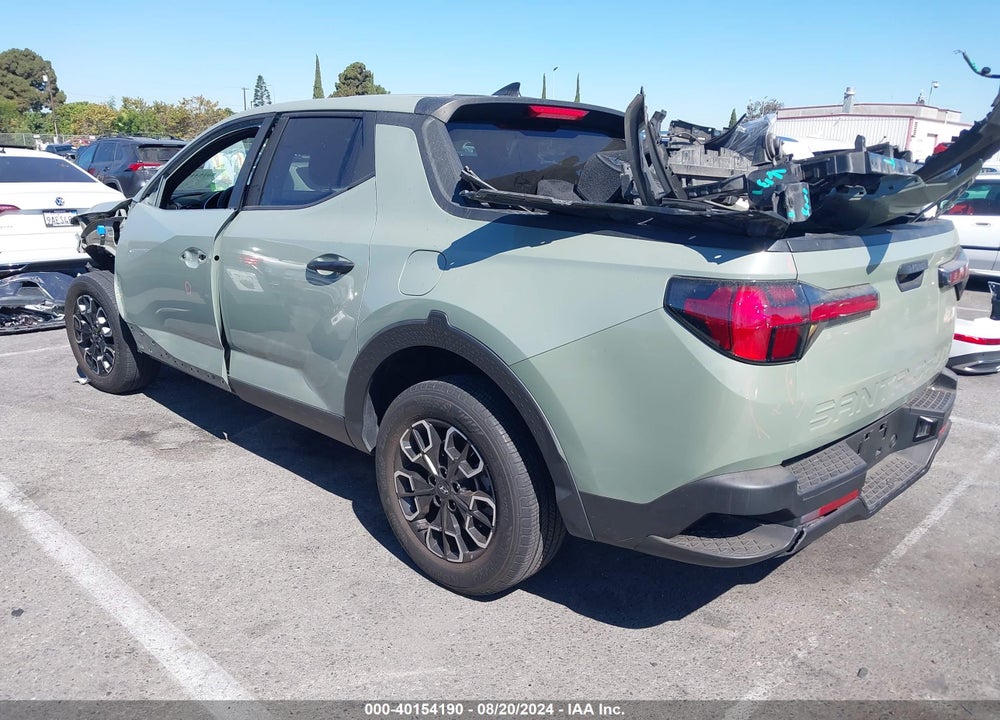 2022 HYUNDAI SANTA CRUZ SEL VIN: 5NTJBDAE7NH025070