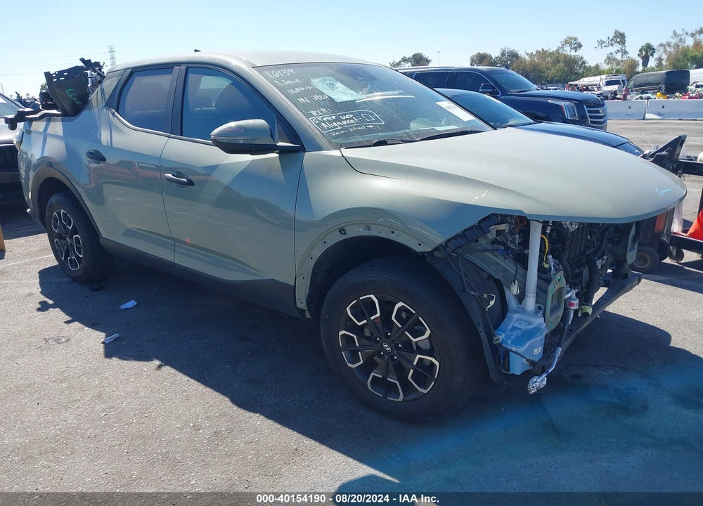 2022 HYUNDAI SANTA CRUZ SEL VIN: 5NTJBDAE7NH025070