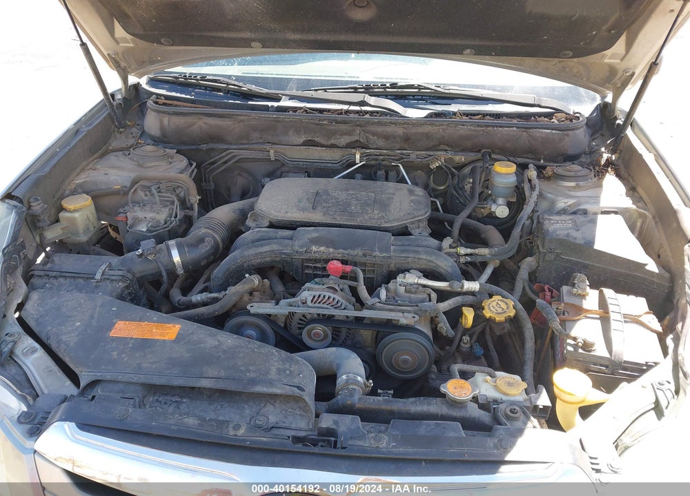 2011 SUBARU OUTBACK 2.5I VIN: 4S4BRBAC4B3337027