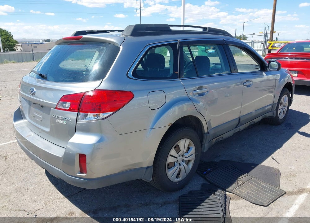 2011 SUBARU OUTBACK 2.5I VIN: 4S4BRBAC4B3337027