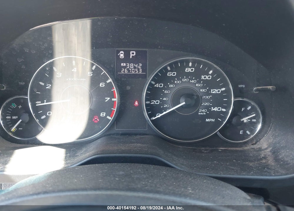 2011 SUBARU OUTBACK 2.5I VIN: 4S4BRBAC4B3337027