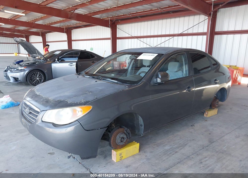 2007 HYUNDAI ELANTRA GLS/LIMITED/SE VIN: KMHDU46D07U214122