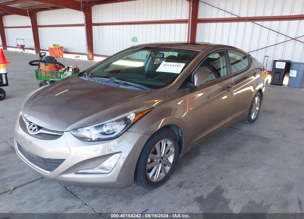 2015 HYUNDAI ELANTRA SE VIN: 5NPDH4AE5FH630832