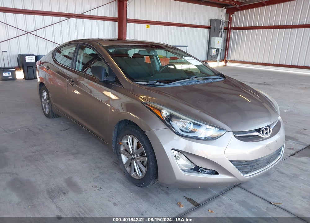 2015 HYUNDAI ELANTRA SE VIN: 5NPDH4AE5FH630832
