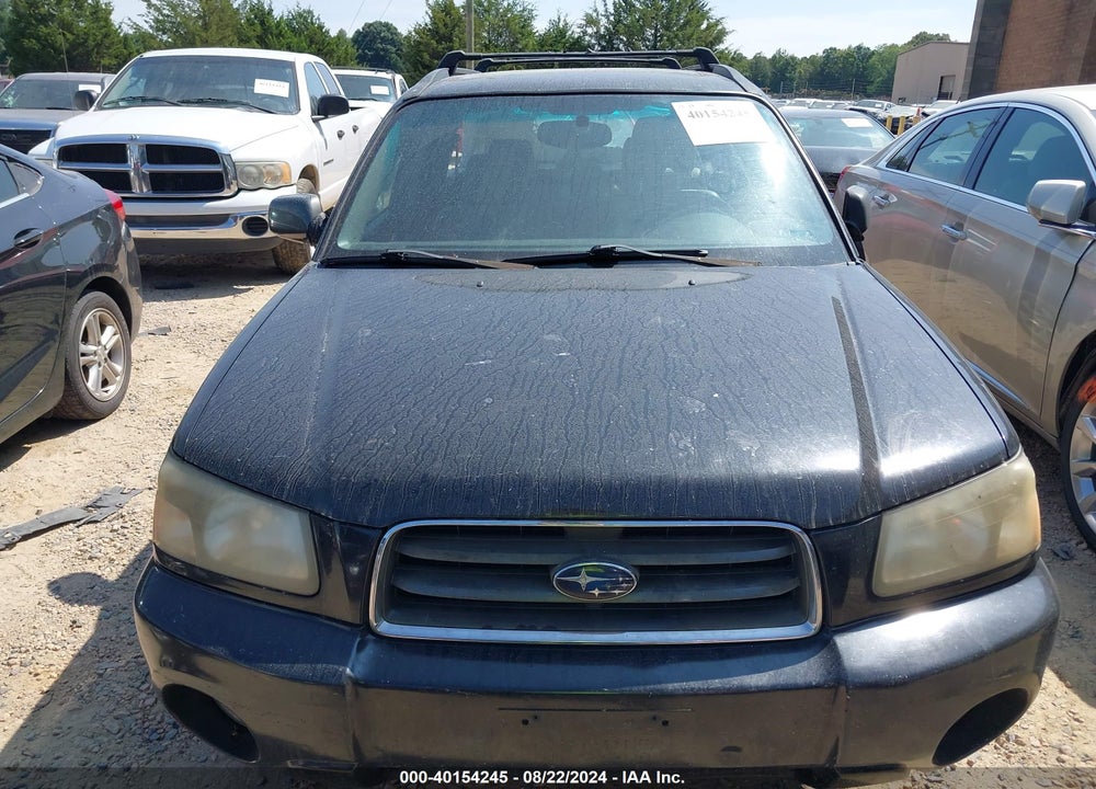 2004 SUBARU FORESTER 2.5XS VIN: JF1SG65614H721719