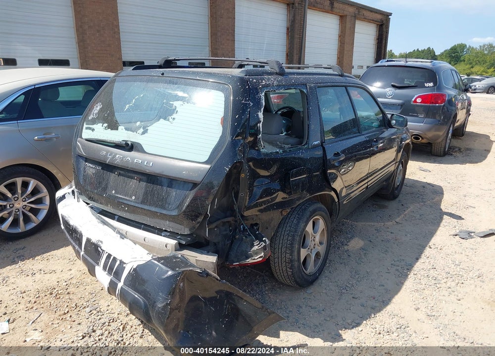 2004 SUBARU FORESTER 2.5XS VIN: JF1SG65614H721719