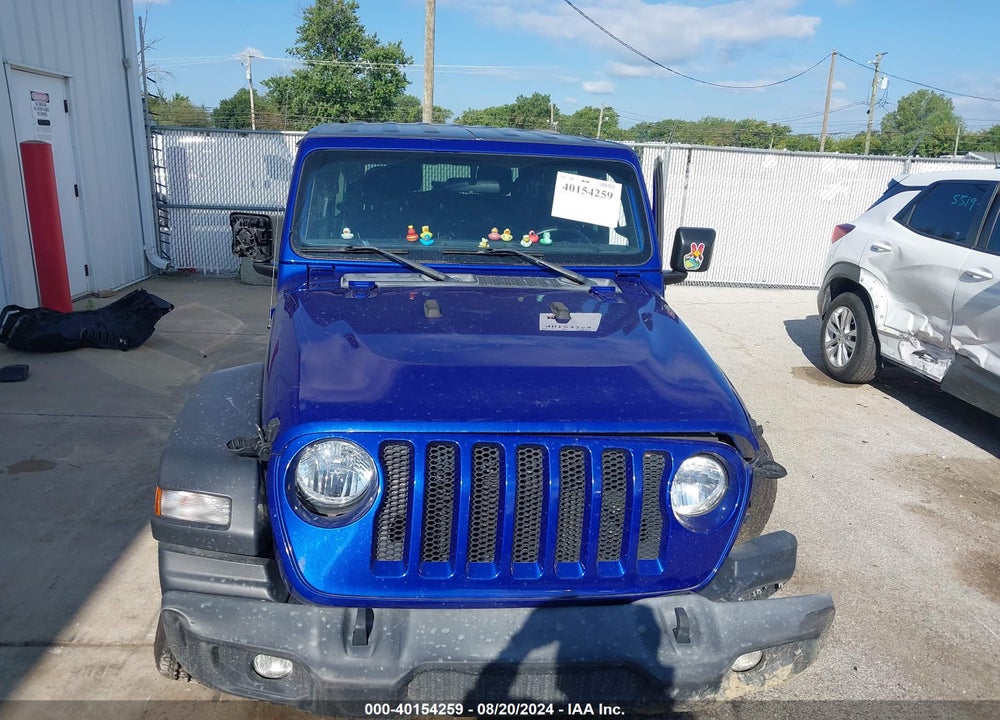 2018 JEEP WRANGLER SPORT 4X4 VIN: 1C4GJXAN7JW283266