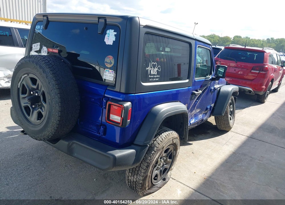 2018 JEEP WRANGLER SPORT 4X4 VIN: 1C4GJXAN7JW283266