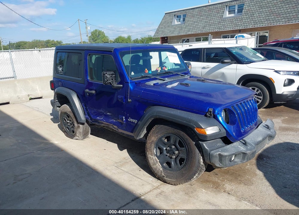 2018 JEEP WRANGLER SPORT 4X4 VIN: 1C4GJXAN7JW283266