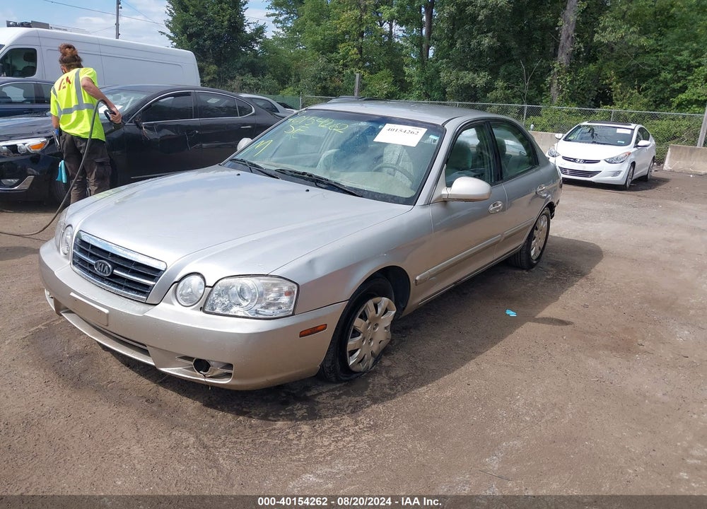 2004 KIA OPTIMA EX/LX VIN: KNAGD126245366655