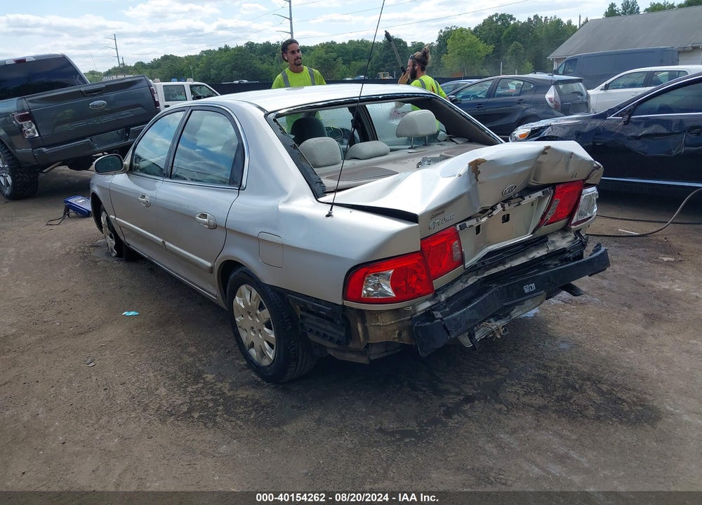 2004 KIA OPTIMA EX/LX VIN: KNAGD126245366655