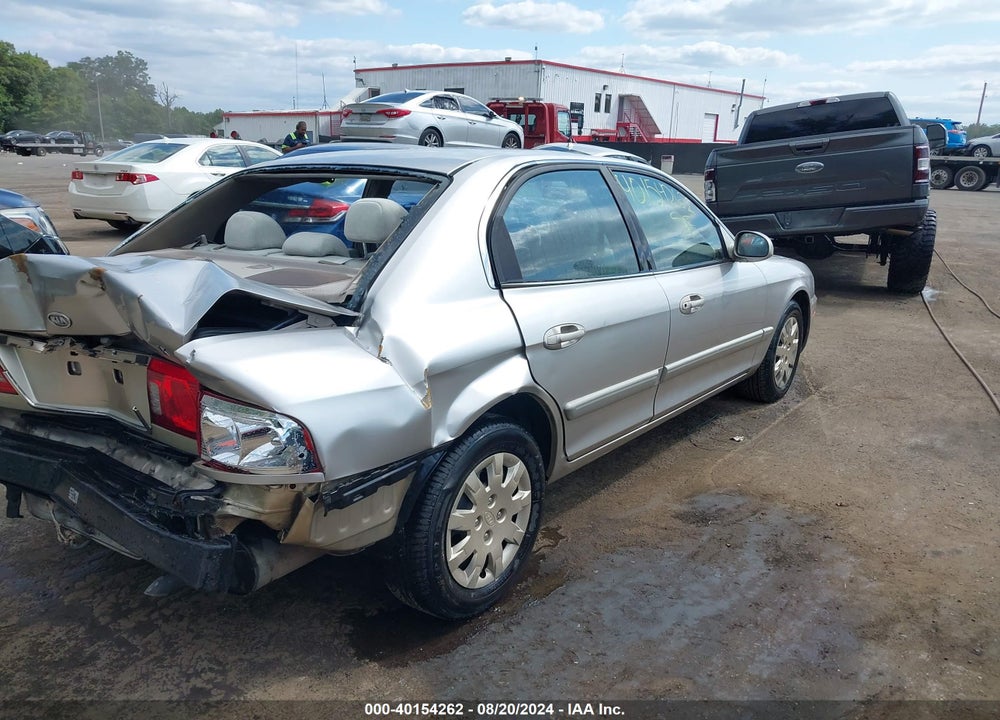 2004 KIA OPTIMA EX/LX VIN: KNAGD126245366655