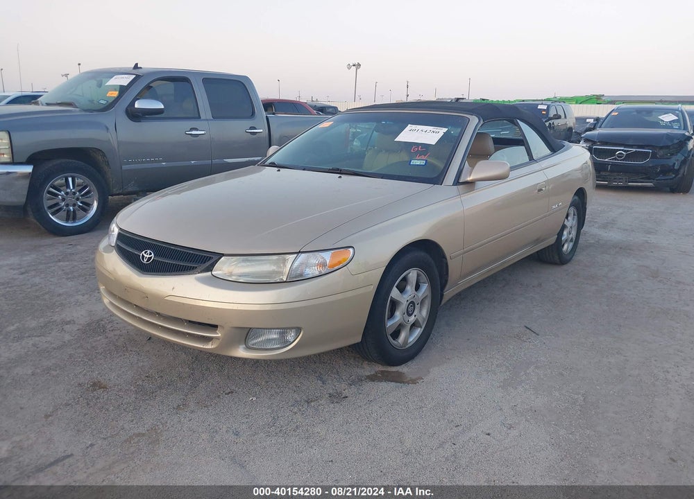 2001 TOYOTA CAMRY SOLARA SLE V6 VIN: 2T1FF28P51C518232
