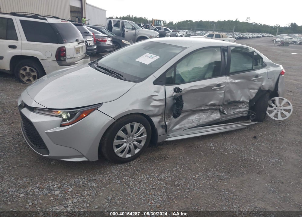2022 TOYOTA COROLLA LE VIN: JTDEPMAE1N3027975